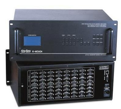 VGA三十二进八出模拟矩阵切换器（带音频）K-4VS3208